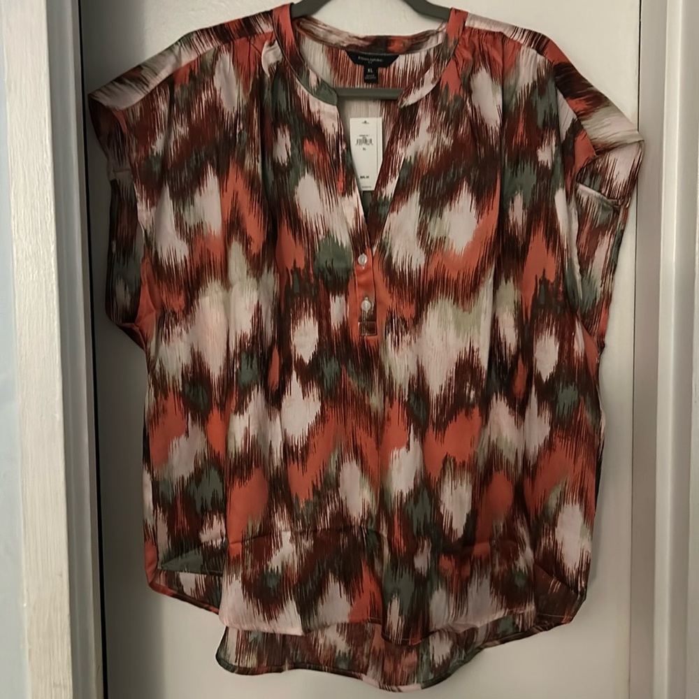 Banana Republic Factory Multicolor Blouse